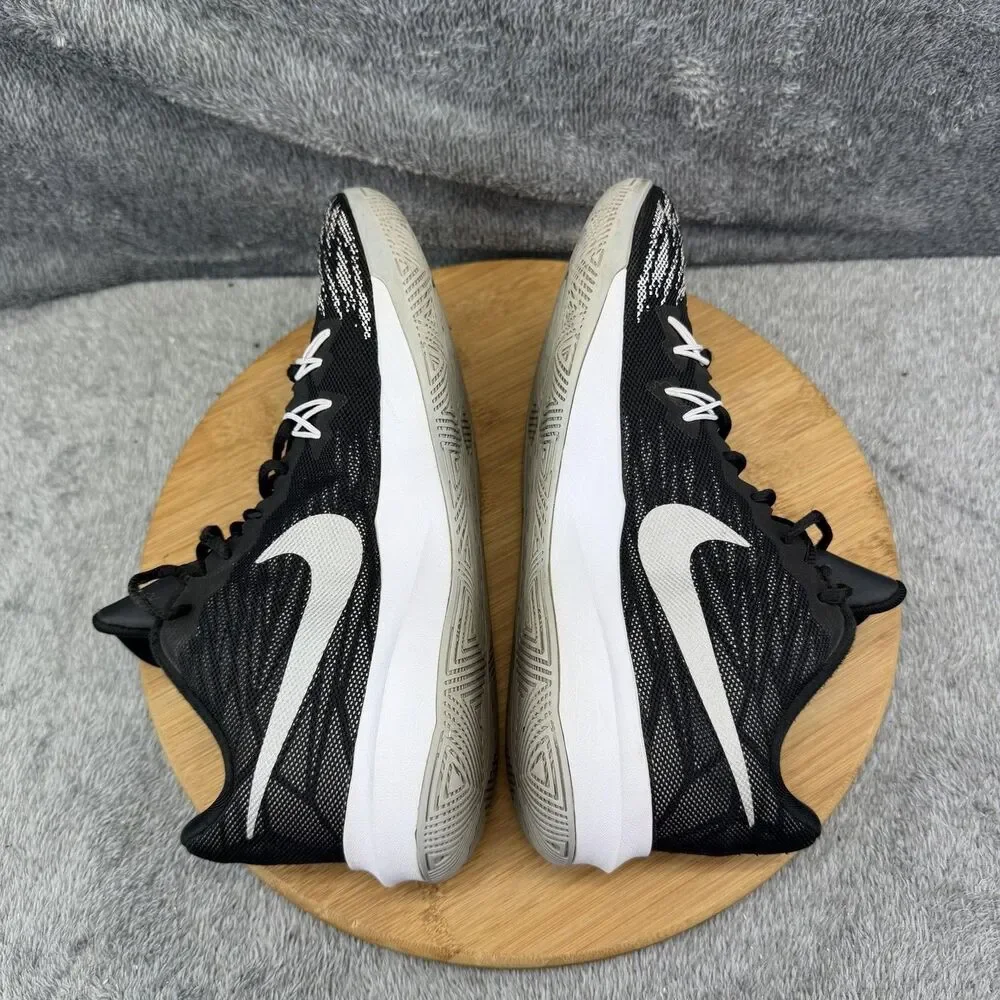 Nike Zoom Evidence II Shoes Mens Size 8.5 Black Basketball Sneakers 908976-001